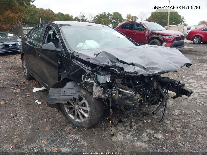 5NPE24AF3KH766286 2019 Hyundai Sonata Se