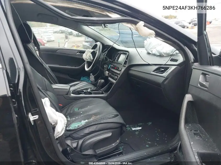 5NPE24AF3KH766286 2019 Hyundai Sonata Se