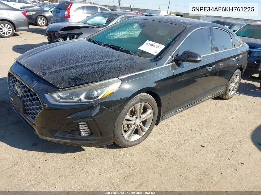5NPE34AF6KH761225 2019 Hyundai Sonata Sport