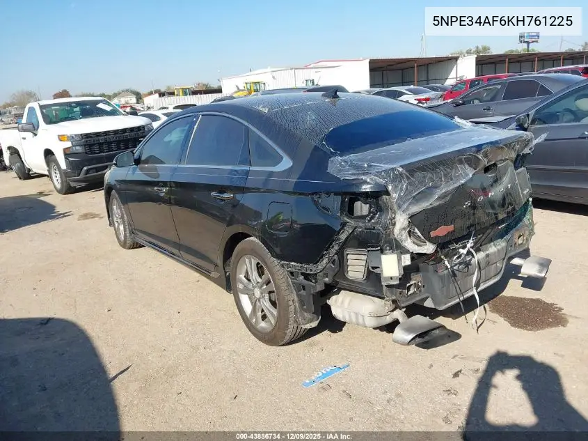 5NPE34AF6KH761225 2019 Hyundai Sonata Sport