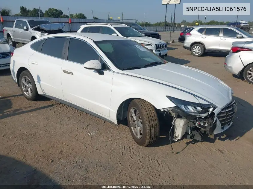 5NPEG4JA5LH061576 2020 Hyundai Sonata Se