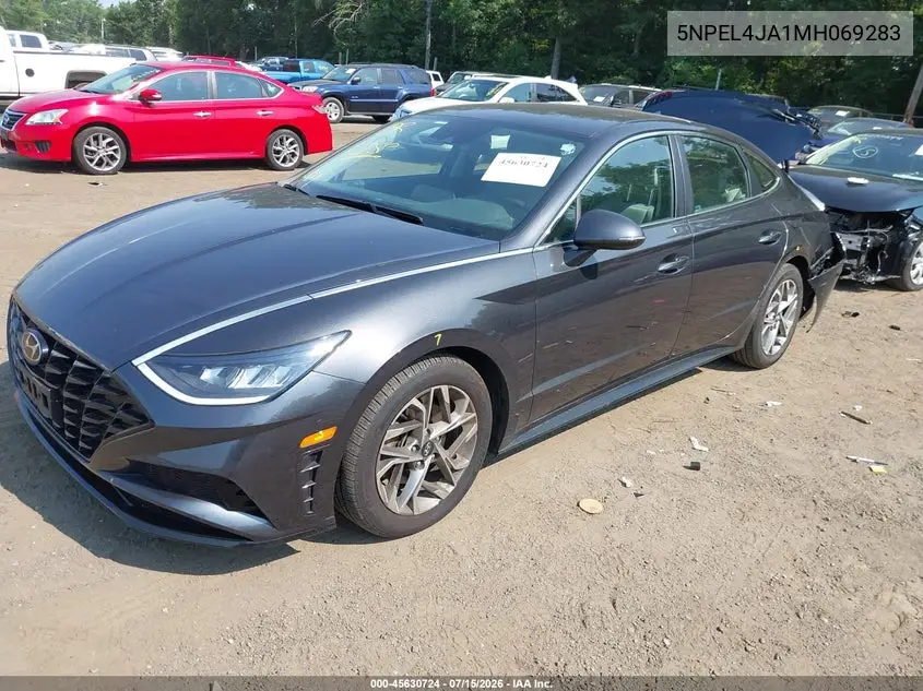 2021 Hyundai Sonata Sel VIN: 5NPEL4JA1MH069283 Lot: 45630724