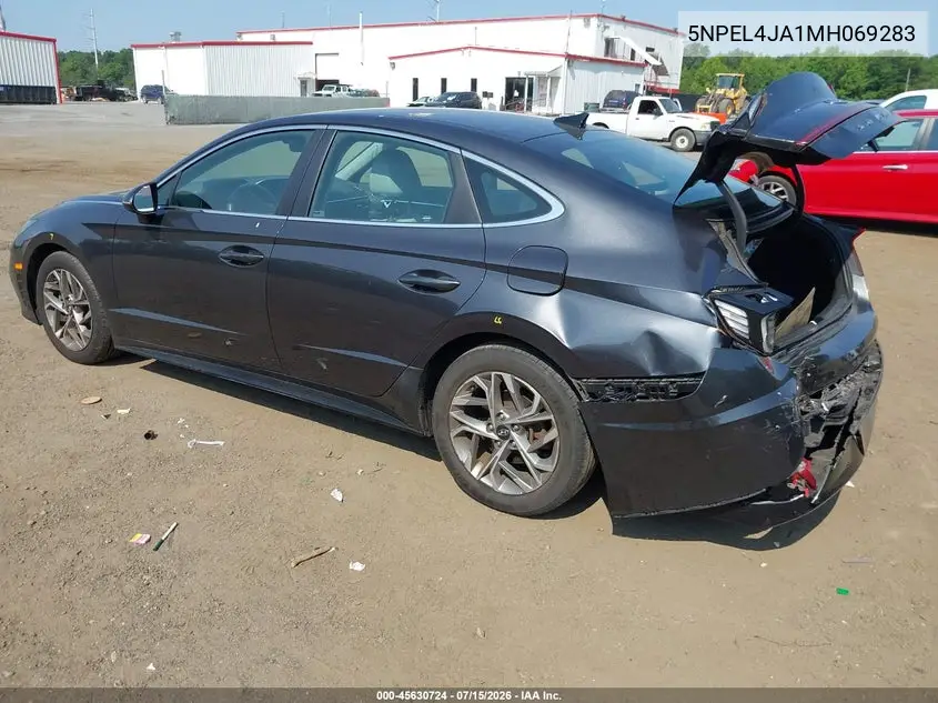 2021 Hyundai Sonata Sel VIN: 5NPEL4JA1MH069283 Lot: 45630724