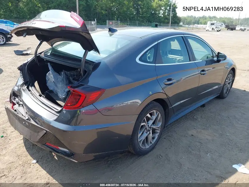 2021 Hyundai Sonata Sel VIN: 5NPEL4JA1MH069283 Lot: 45630724