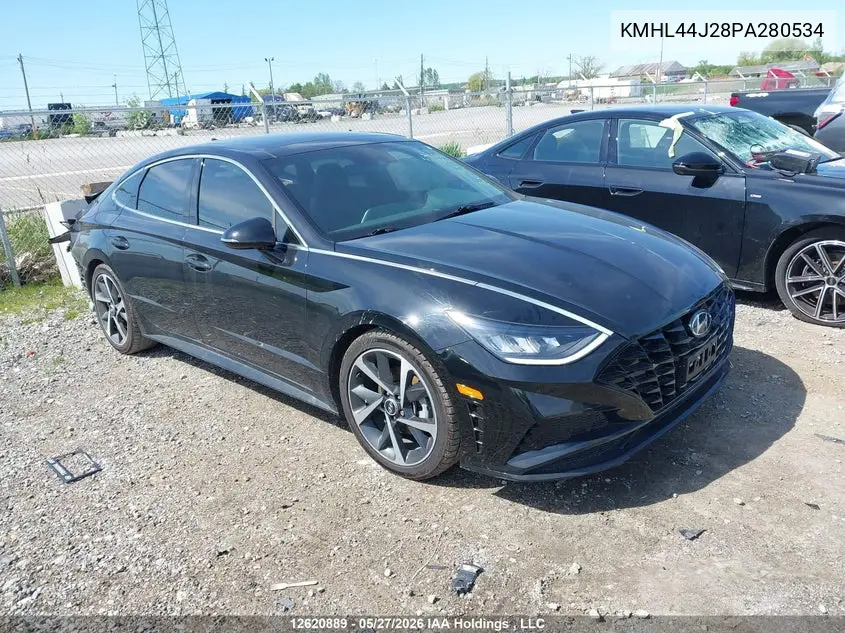 2023 Hyundai Sonata Sel Plus VIN: KMHL44J28PA280534 Lot: 12620889