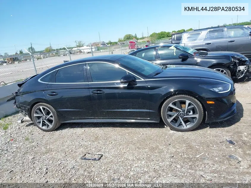 2023 Hyundai Sonata Sel Plus VIN: KMHL44J28PA280534 Lot: 12620889