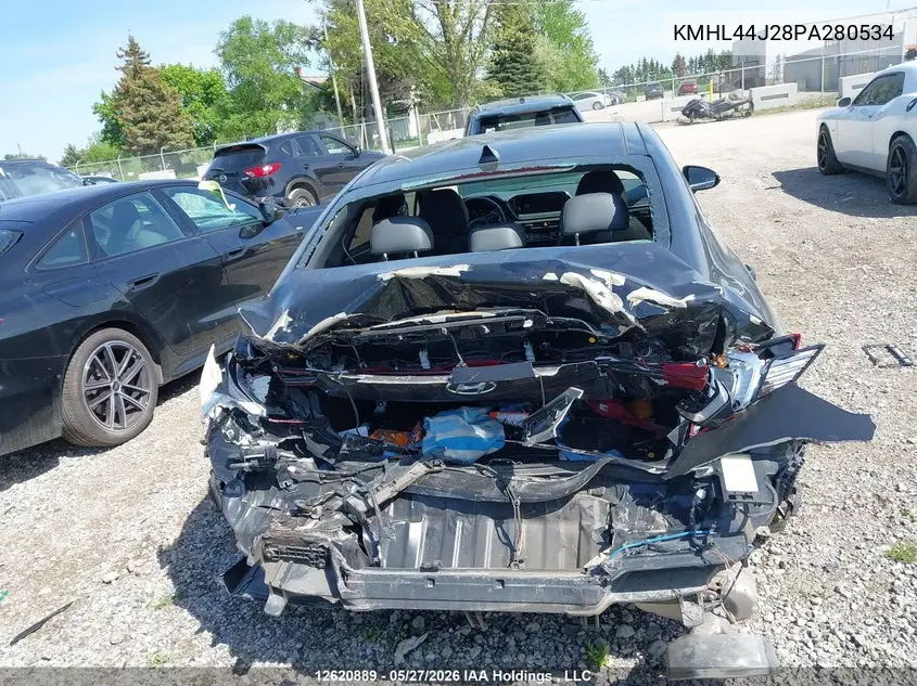 2023 Hyundai Sonata Sel Plus VIN: KMHL44J28PA280534 Lot: 12620889