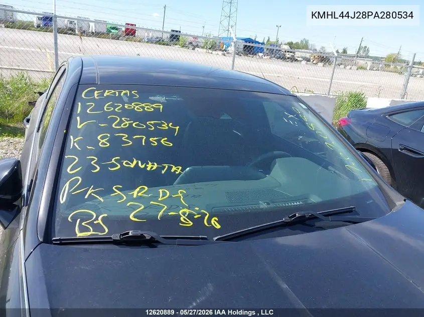 2023 Hyundai Sonata Sel Plus VIN: KMHL44J28PA280534 Lot: 12620889