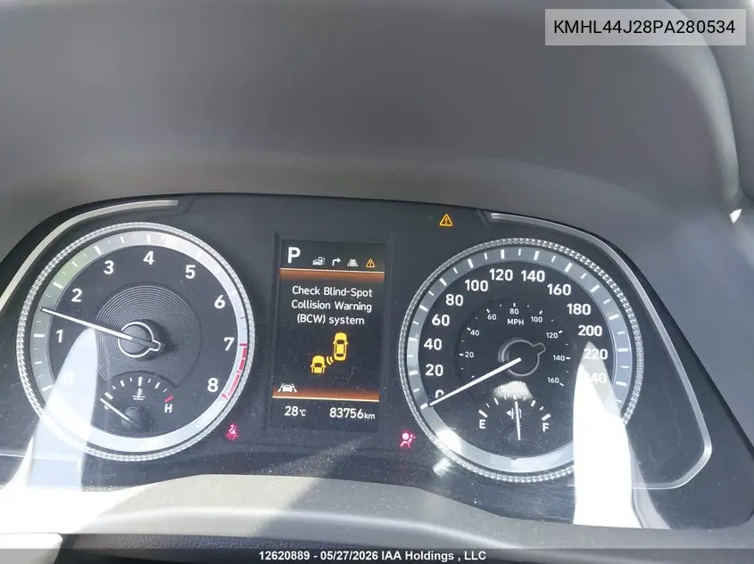 2023 Hyundai Sonata Sel Plus VIN: KMHL44J28PA280534 Lot: 12620889
