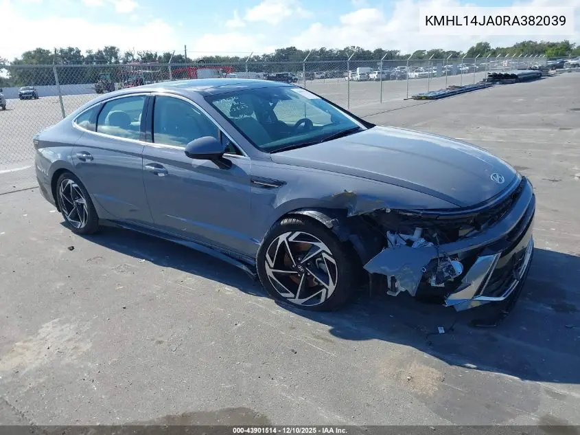 KMHL14JA0RA382039 2024 Hyundai Sonata Sel