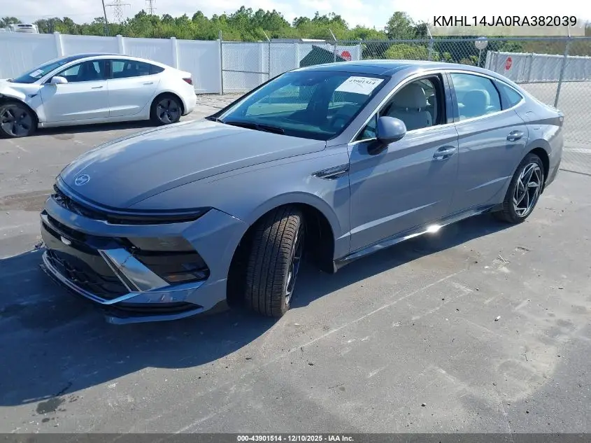 KMHL14JA0RA382039 2024 Hyundai Sonata Sel