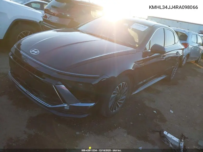 KMHL34JJ4RA098066 2024 Hyundai Sonata Hybrid Sel