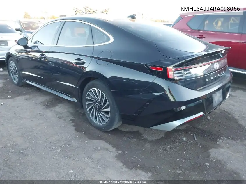 KMHL34JJ4RA098066 2024 Hyundai Sonata Hybrid Sel