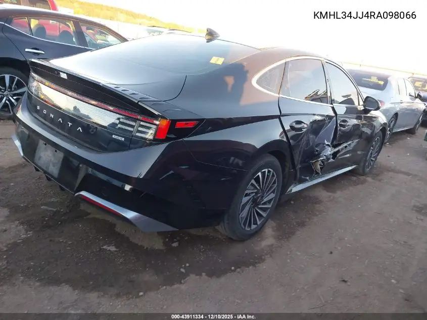 KMHL34JJ4RA098066 2024 Hyundai Sonata Hybrid Sel