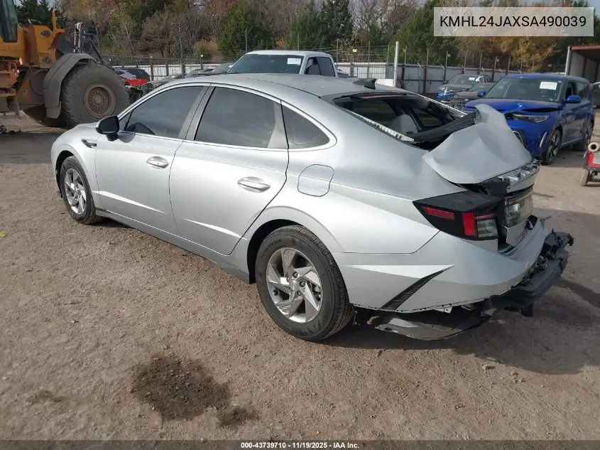 KMHL24JAXSA490039 2025 Hyundai Sonata Se