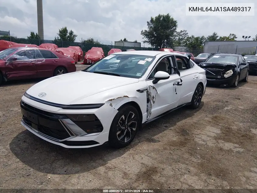 2025 Hyundai Sonata Sel VIN: KMHL64JA1SA489317 Lot: 45682072