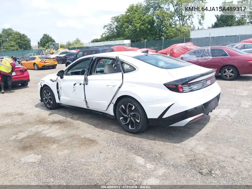 2025 Hyundai Sonata Sel VIN: KMHL64JA1SA489317 Lot: 45682072