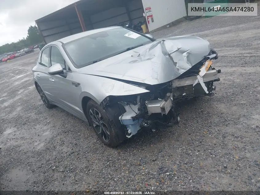 2025 Hyundai Sonata Sel VIN: KMHL64JA6SA474280 Lot: 45695743