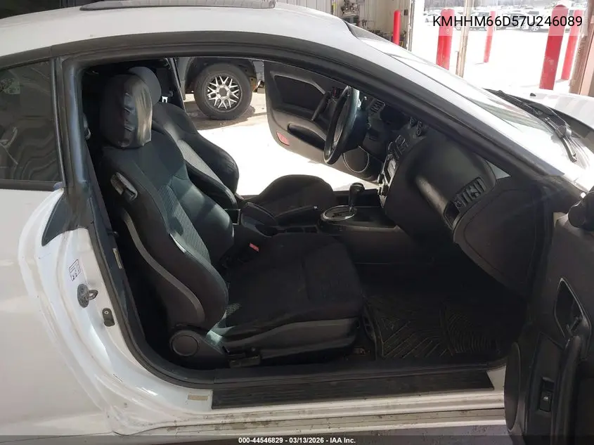 2007 Hyundai Tiburon Gs VIN: KMHHM66D57U246089 Lot: 44546829