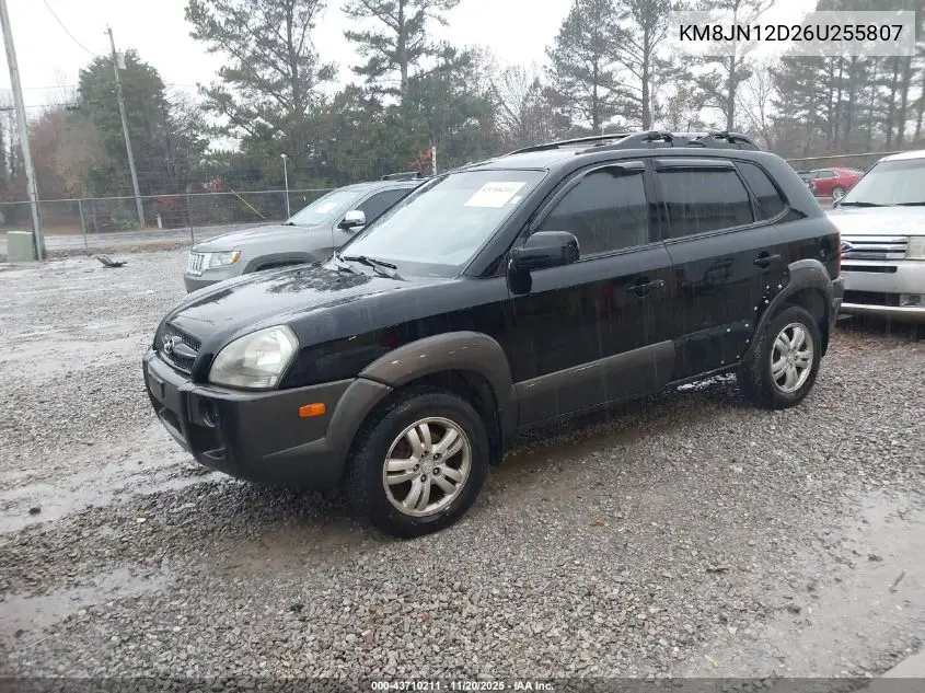 KM8JN12D26U255807 2006 Hyundai Tucson Gls/Limited