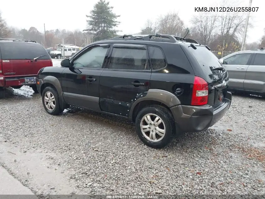 KM8JN12D26U255807 2006 Hyundai Tucson Gls/Limited
