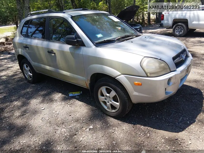 2007 Hyundai Tucson Gls VIN: KM8JM12BX7U582233 Lot: 45292964