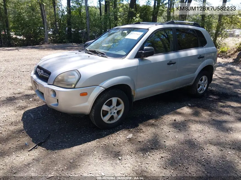 2007 Hyundai Tucson Gls VIN: KM8JM12BX7U582233 Lot: 45292964