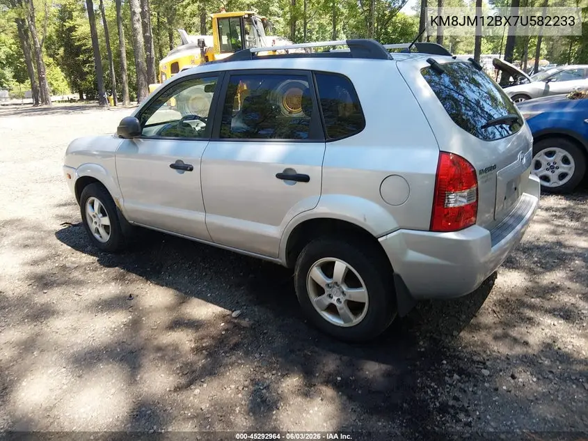 2007 Hyundai Tucson Gls VIN: KM8JM12BX7U582233 Lot: 45292964