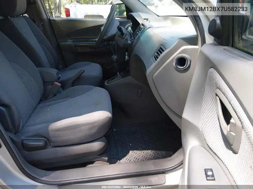 2007 Hyundai Tucson Gls VIN: KM8JM12BX7U582233 Lot: 45292964