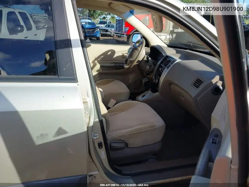 KM8JN12D98U901900 2008 Hyundai Tucson Limited V6/Se