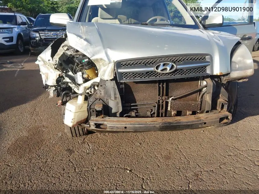KM8JN12D98U901900 2008 Hyundai Tucson Limited V6/Se