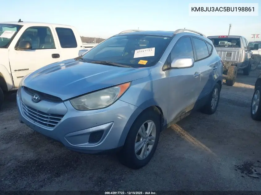 KM8JU3AC5BU198861 2011 Hyundai Tucson Gls