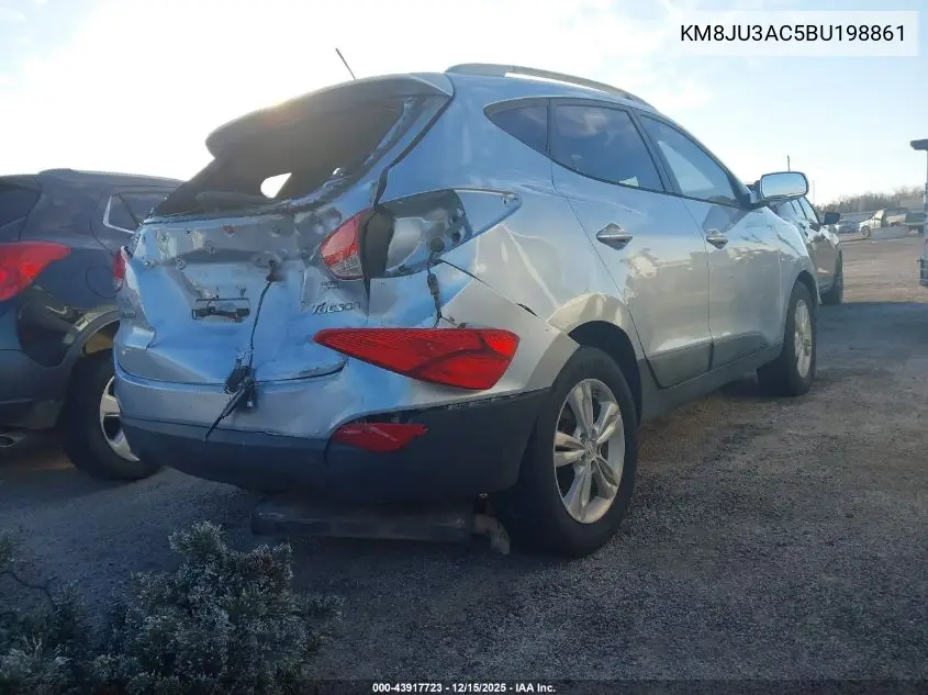 KM8JU3AC5BU198861 2011 Hyundai Tucson Gls