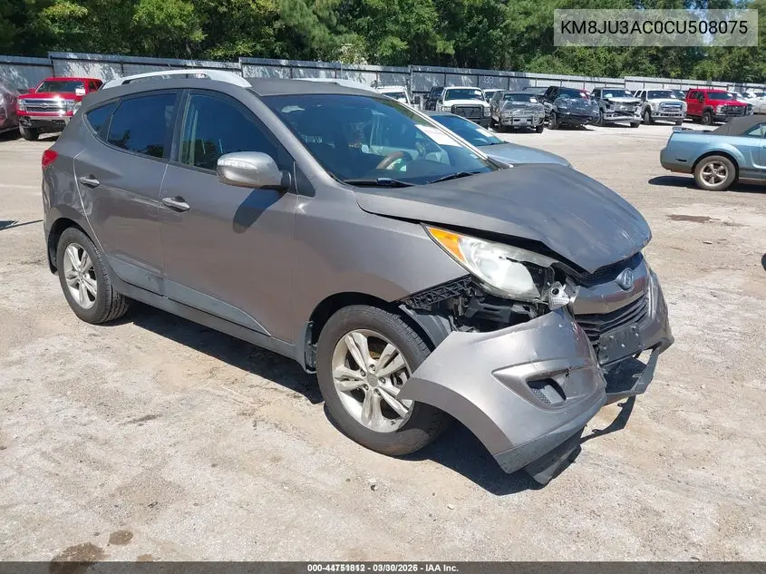 KM8JU3AC0CU508075 2012 Hyundai Tucson Gls