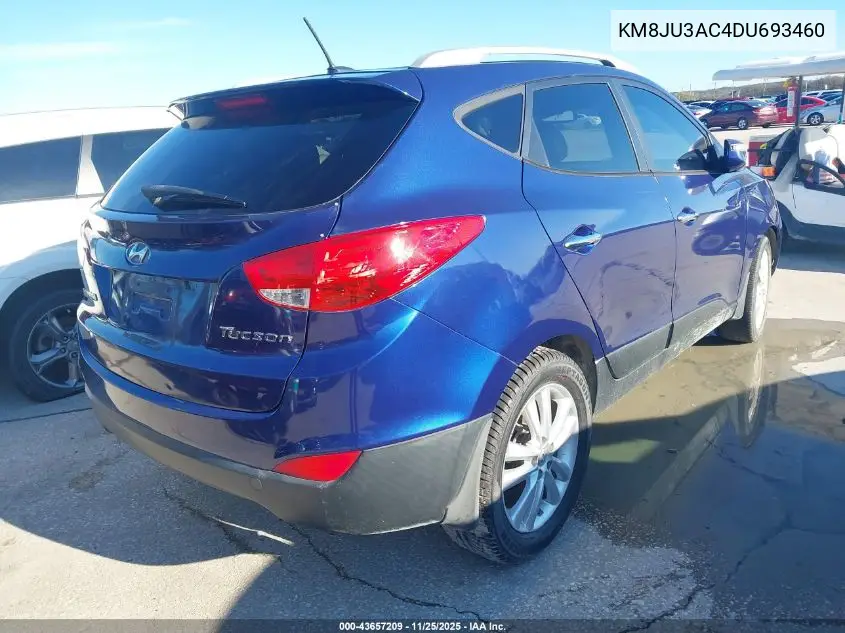 KM8JU3AC4DU693460 2013 Hyundai Tucson Limited