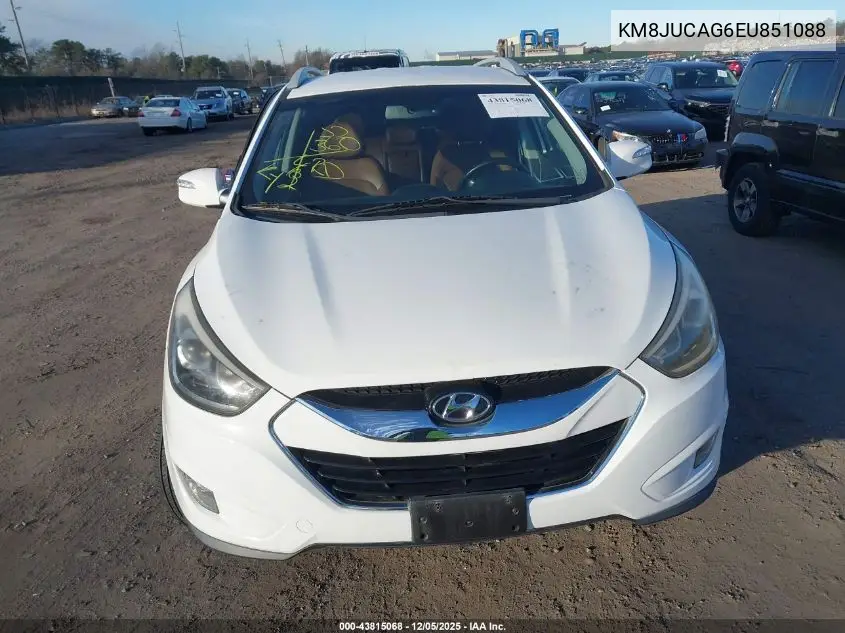 KM8JUCAG6EU851088 2014 Hyundai Tucson Limited