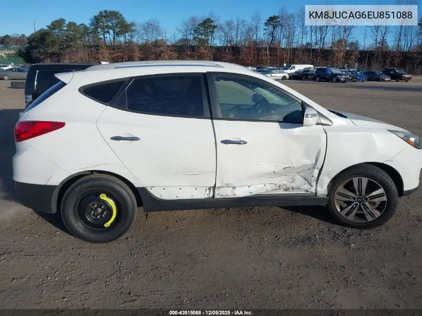 KM8JUCAG6EU851088 2014 Hyundai Tucson Limited