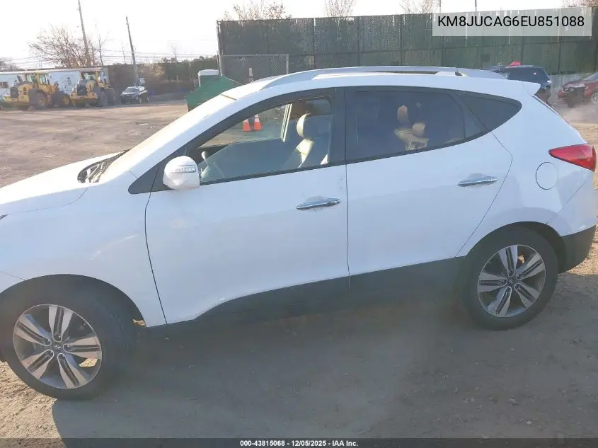 KM8JUCAG6EU851088 2014 Hyundai Tucson Limited