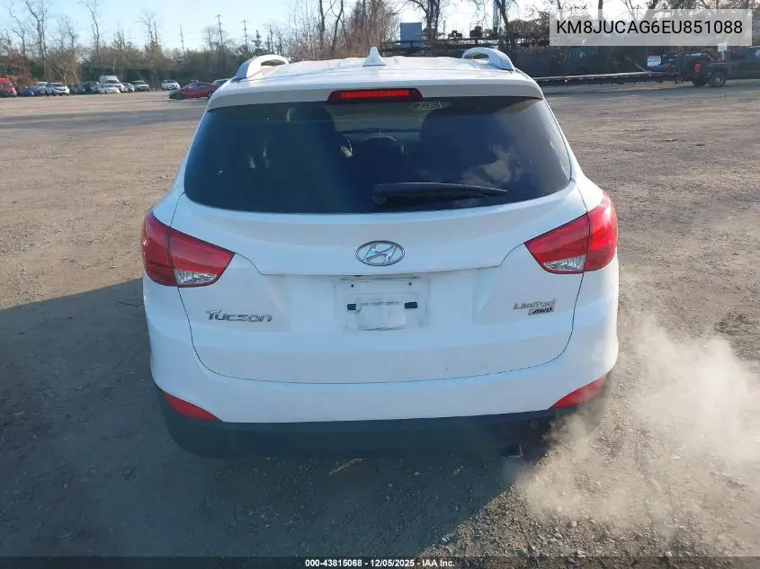 KM8JUCAG6EU851088 2014 Hyundai Tucson Limited