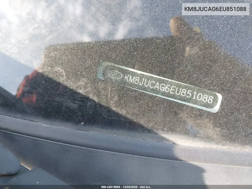 KM8JUCAG6EU851088 2014 Hyundai Tucson Limited