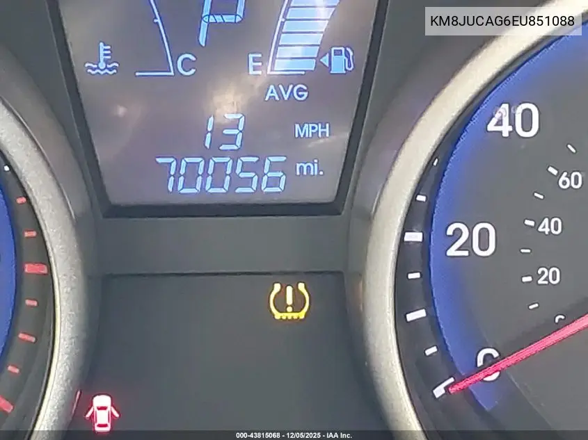 KM8JUCAG6EU851088 2014 Hyundai Tucson Limited