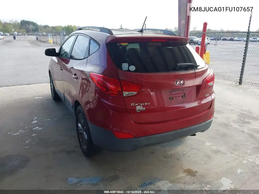 KM8JUCAG1FU107657 2015 Hyundai Tucson Se