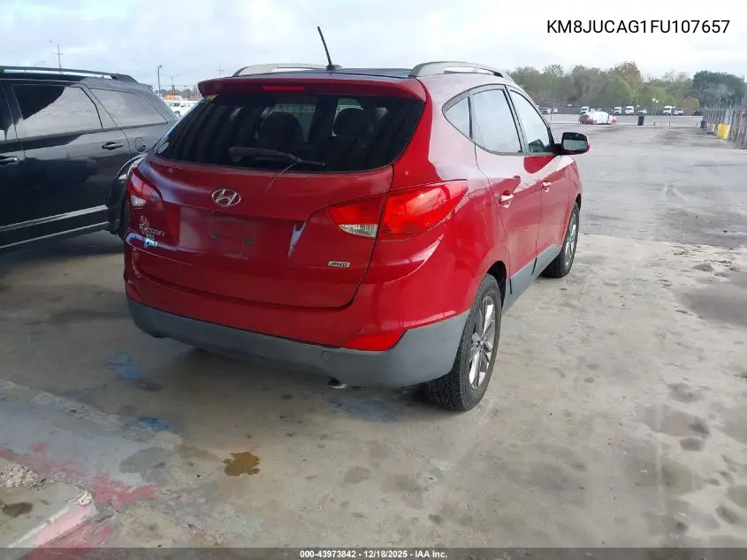 KM8JUCAG1FU107657 2015 Hyundai Tucson Se