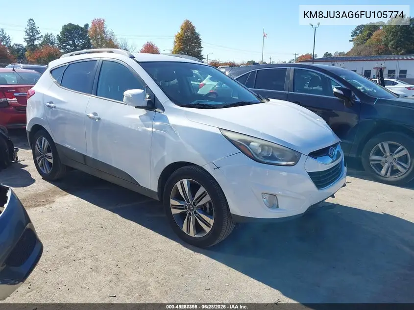 KM8JU3AG6FU105774 2015 Hyundai Tucson Limited