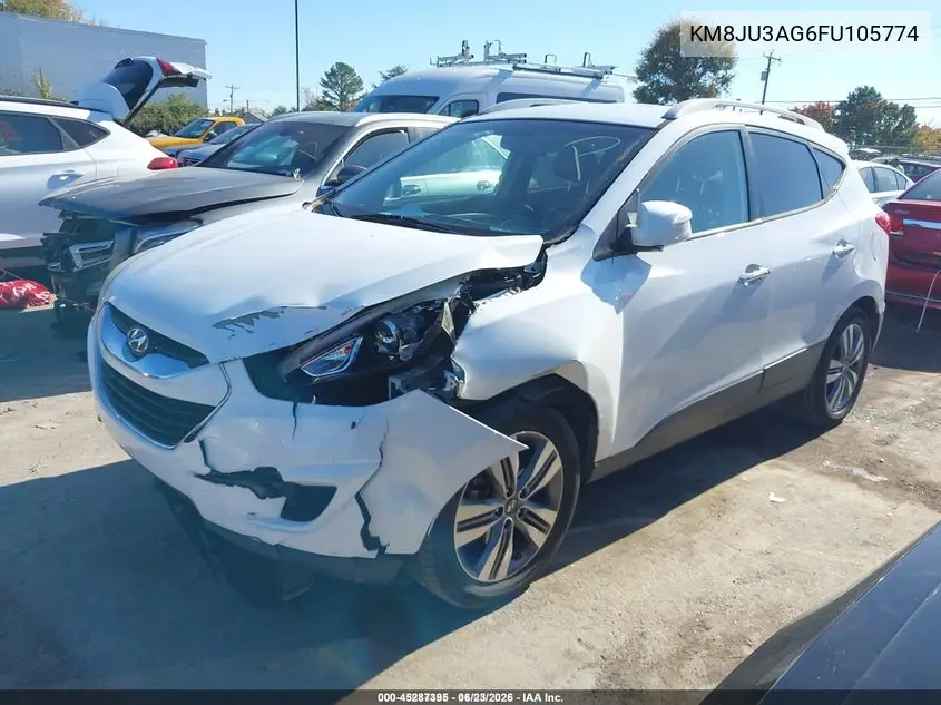 KM8JU3AG6FU105774 2015 Hyundai Tucson Limited