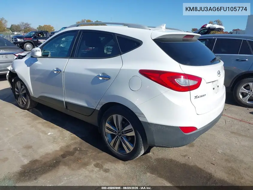 KM8JU3AG6FU105774 2015 Hyundai Tucson Limited