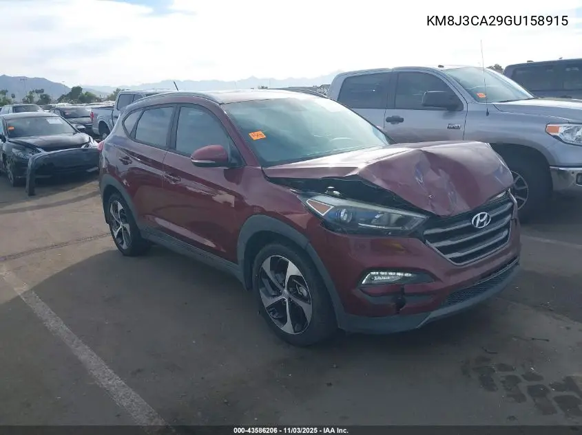 KM8J3CA29GU158915 2016 Hyundai Tucson Sport