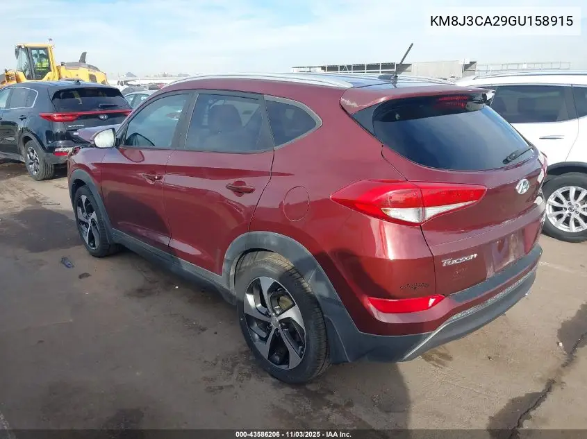 KM8J3CA29GU158915 2016 Hyundai Tucson Sport