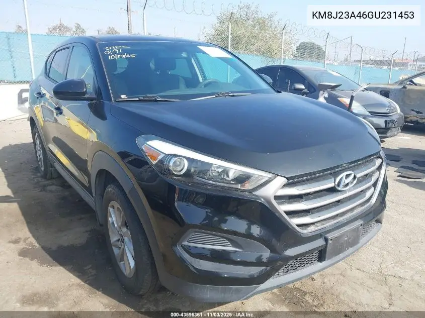 KM8J23A46GU231453 2016 Hyundai Tucson Se