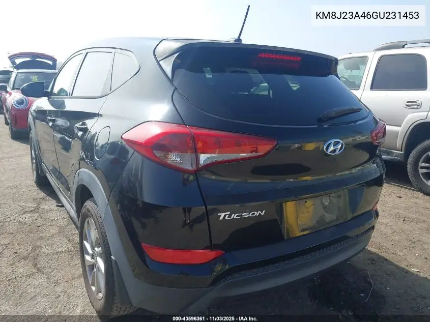 KM8J23A46GU231453 2016 Hyundai Tucson Se